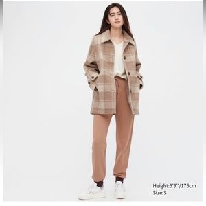 New UNIQLO Brushed Short Coat